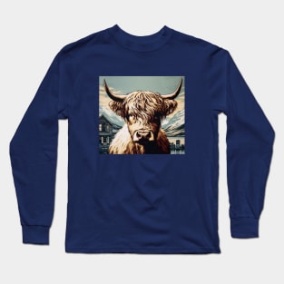 Highland Cow Long Sleeve T-Shirt